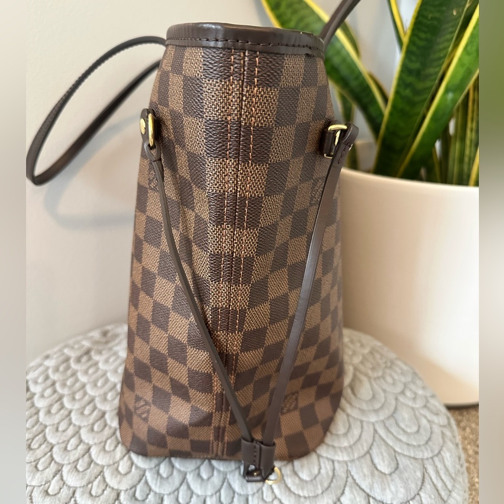 EUC🤎Louis Vuitton Neverfull MM Rose Ballerine - Picture 6 of 16